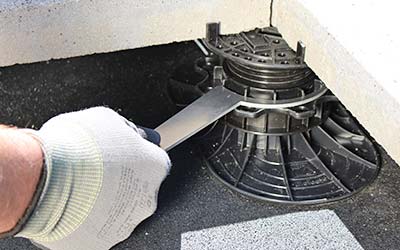 Höhenanpassung Elefeet® Stelzlager