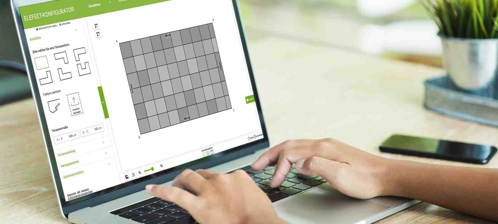 Elefeet Konfigurator