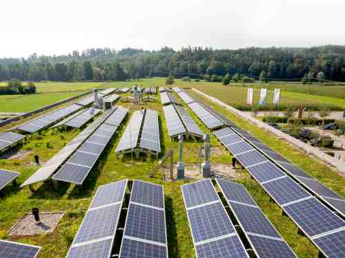 Dachbegrünung mit Solar