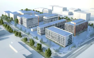 Kaskadenentwässerung Grafik