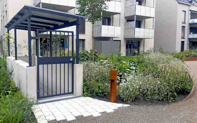 Tiefgaragen-Fußgängerzugang