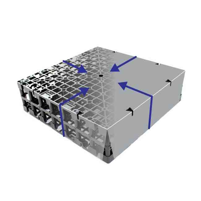 HydroSpacer HS 170 mit hochkapillarem Vlies 
